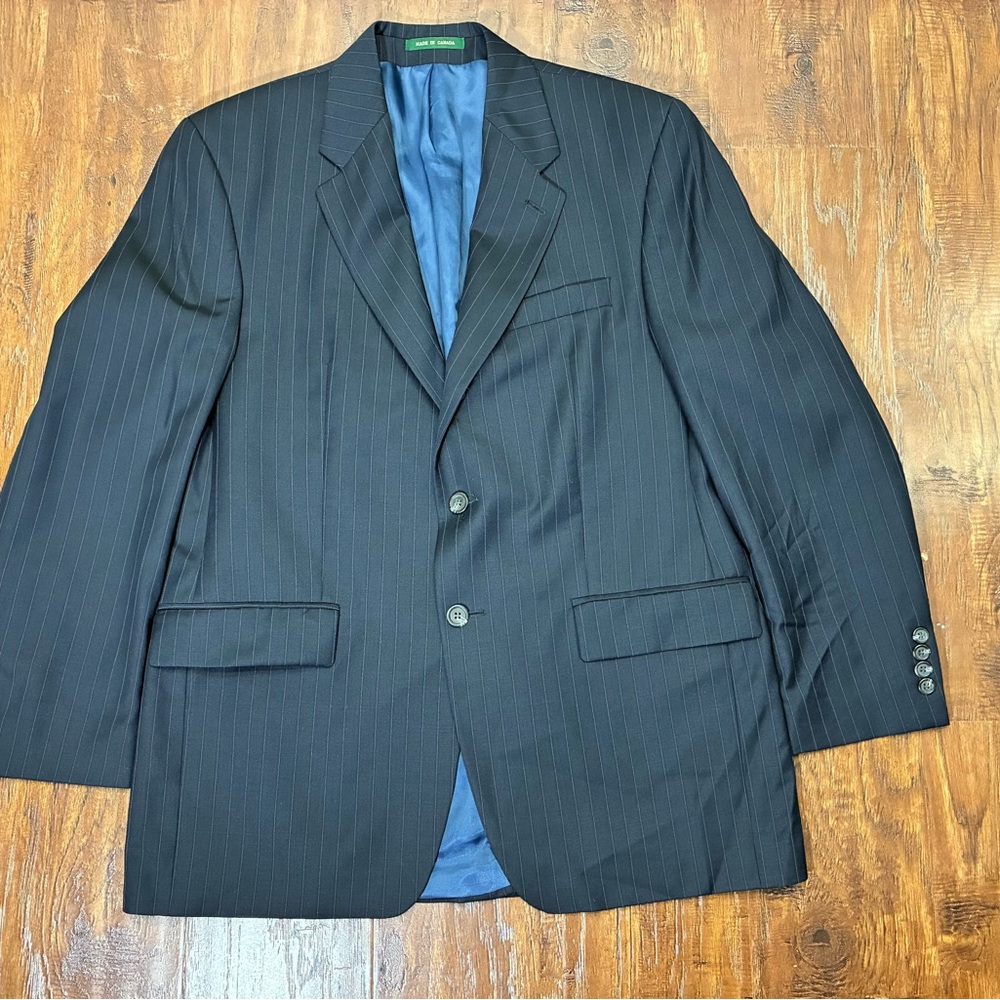 Ralph Lauren 40R Wool Men’s Pin Stripe Blazer #BL1